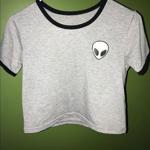 Alien crop top